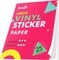 Koala Printable Glossy Vinyl Sticker Paper 8.5" x 11" Inkjet & Laser